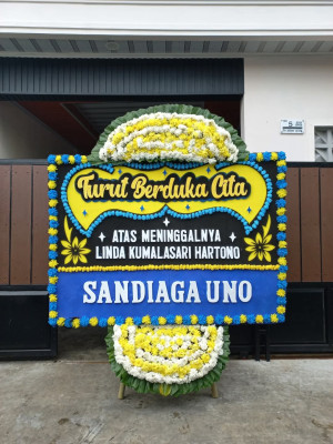 Papan Bunga Duka di Setiabudi